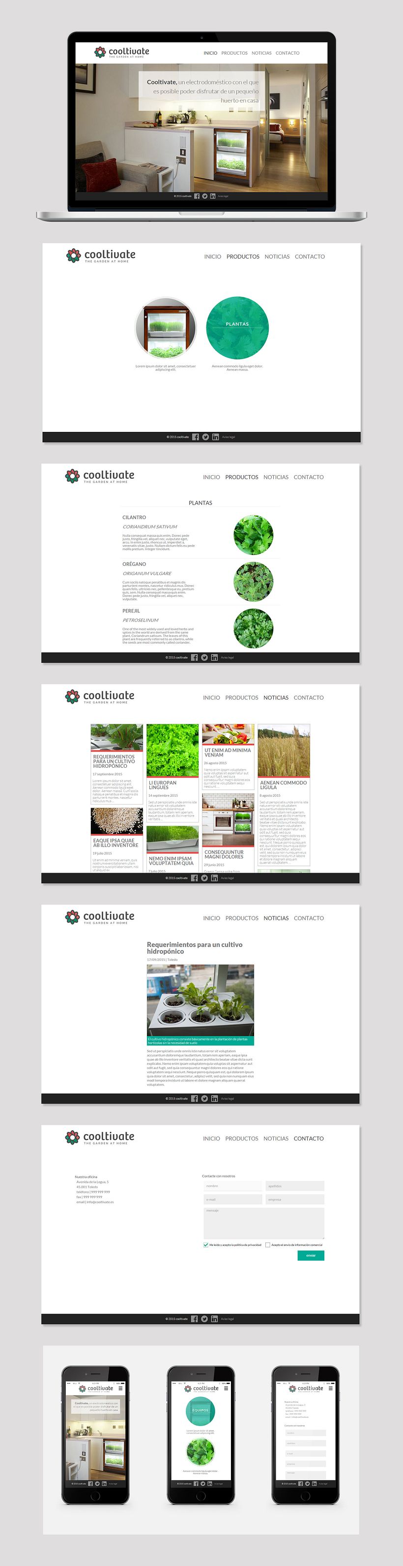 Proyecto web site cooltivate 0