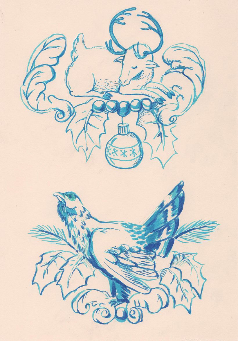 Ilustraciones Navidad 1