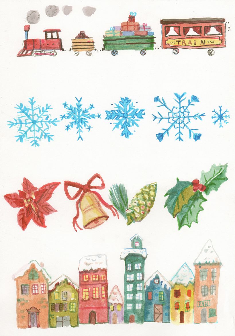 Ilustraciones Navidad 4