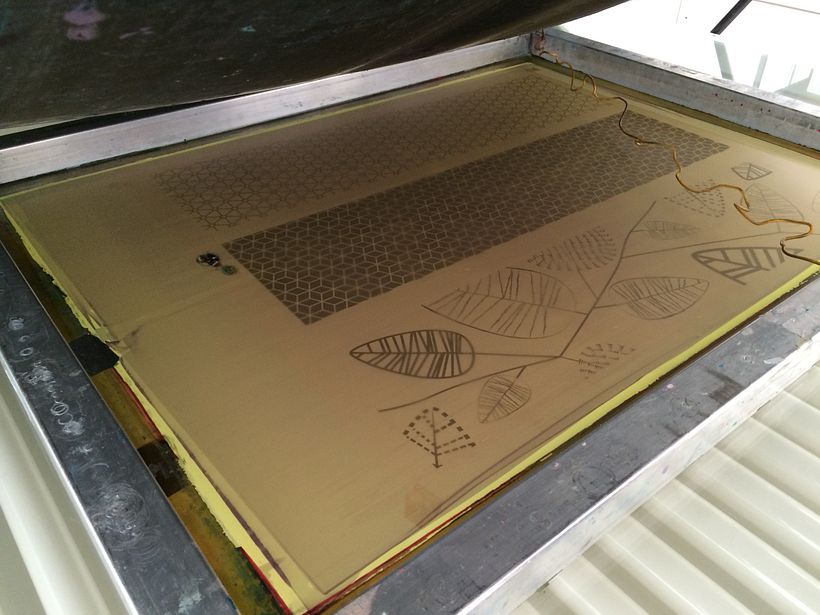 Serigrafía sobre Madera- Desafío Total - Artesanía