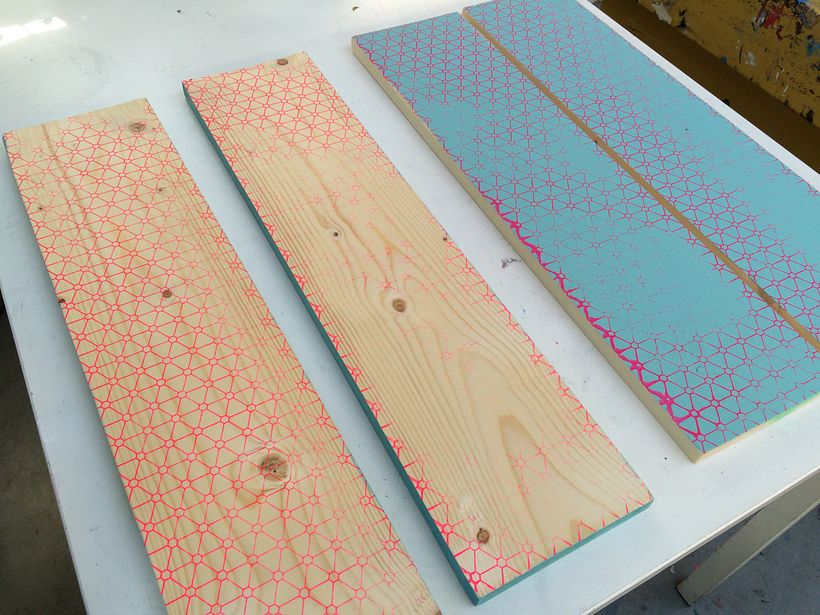Serigrafía sobre Madera- Desafío Total - Artesanía