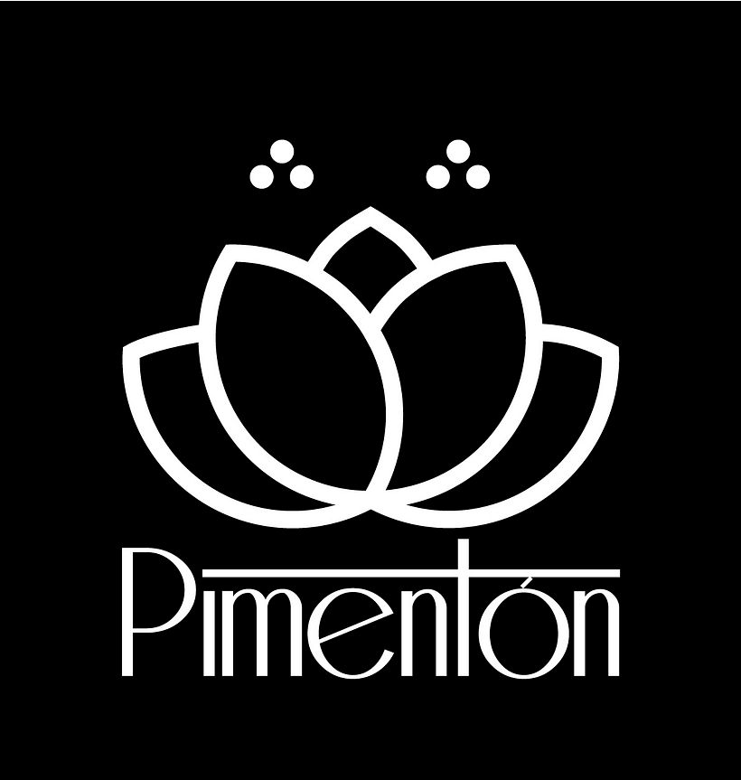 Identidad corporativa Restaurante Pimentón. Logos y cartelería 4