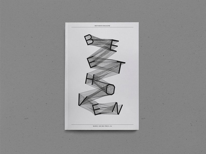 Beethoven Magazine - Traditional illustration