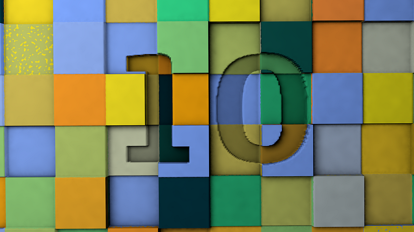 Aplicar textura de colores a objeto Low Poly 1