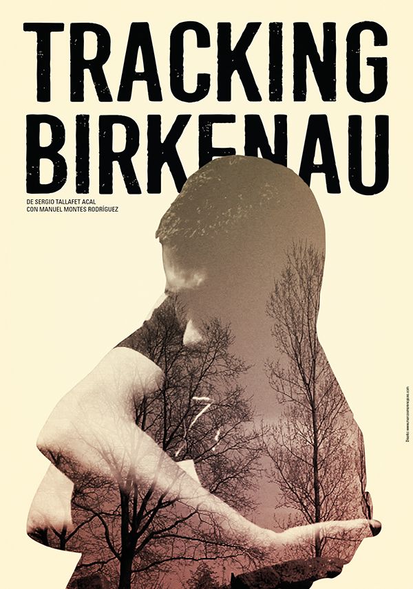 Cartel "TRAKING BIRKENAU" -1