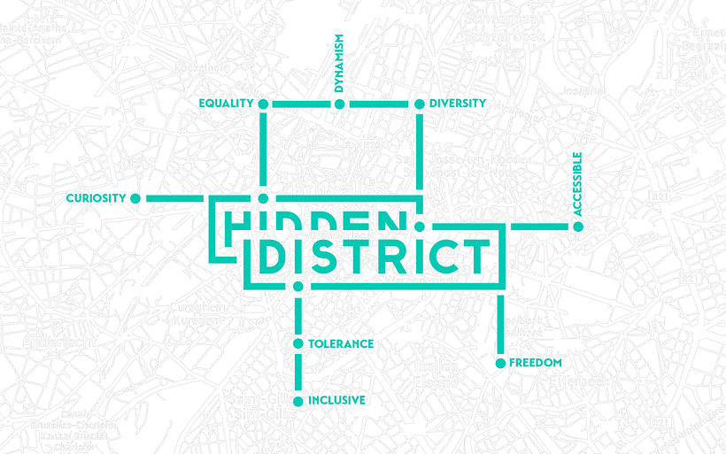 Hidden District - Branding en identiteit