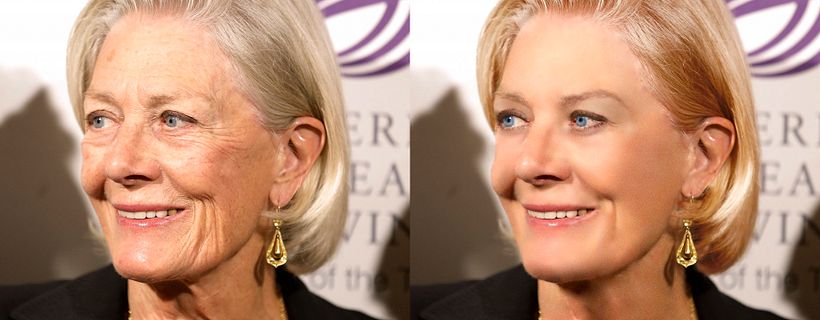 Retoque facial digital 3