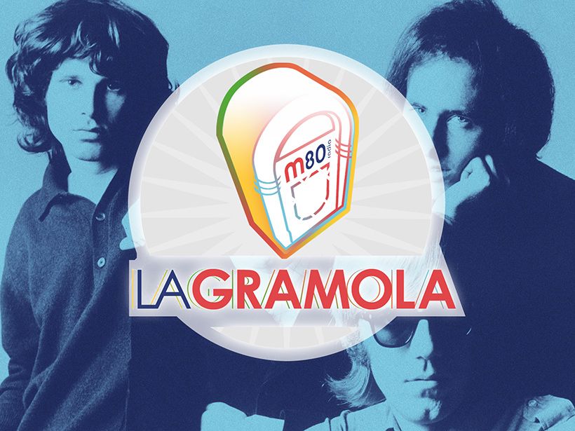 M80 radio. Diseño de logo para el programa "La Gramola". -1