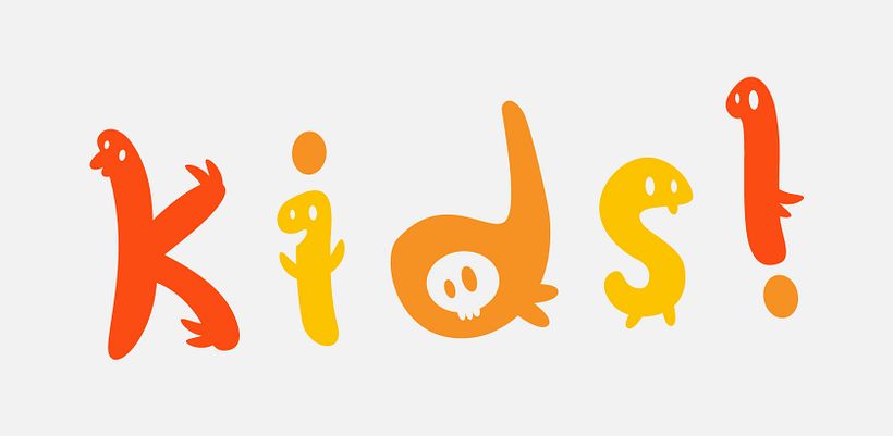 Glyphers - a playful new font 9