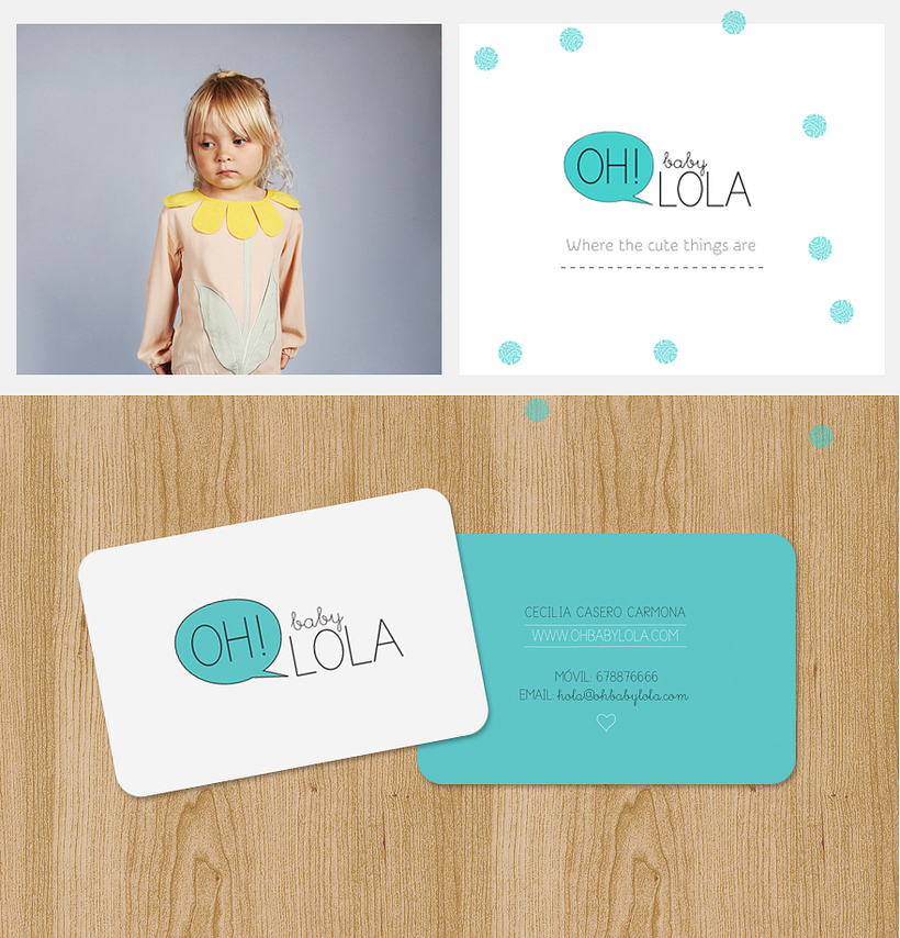 Oh baby lola, identidad corporativa 0