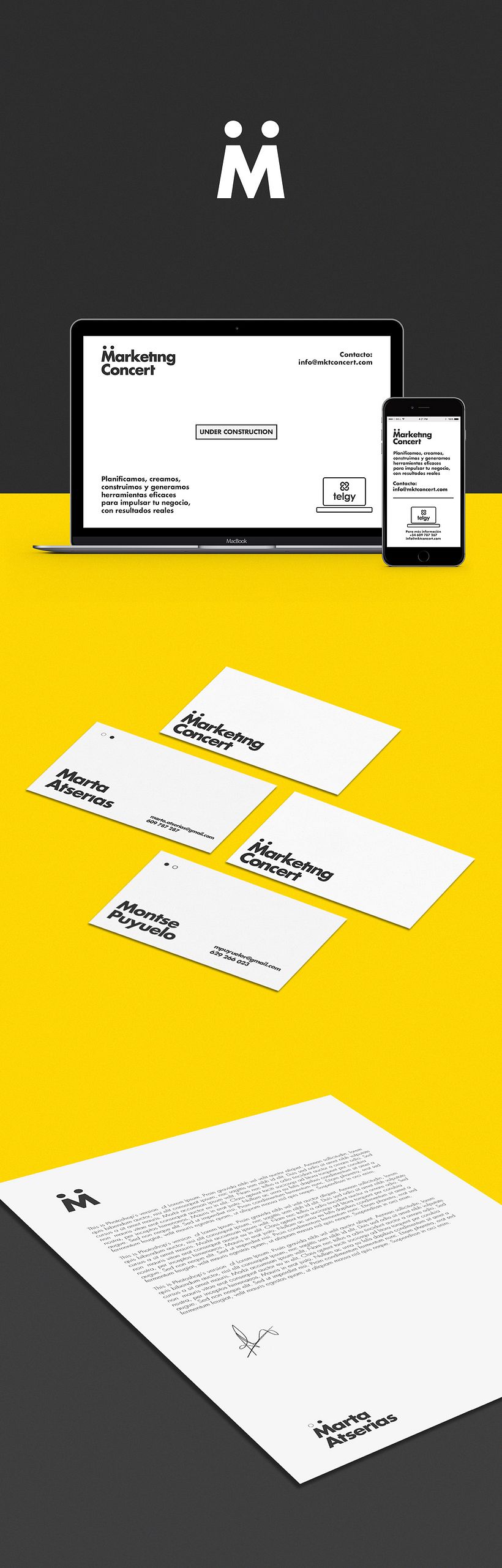 Marketing Concert  - Branding & Identity
