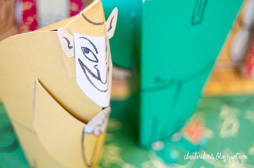 El traje nuevo del Emperador_paper toys 5