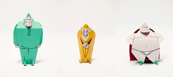 El traje nuevo del Emperador_paper toys 10