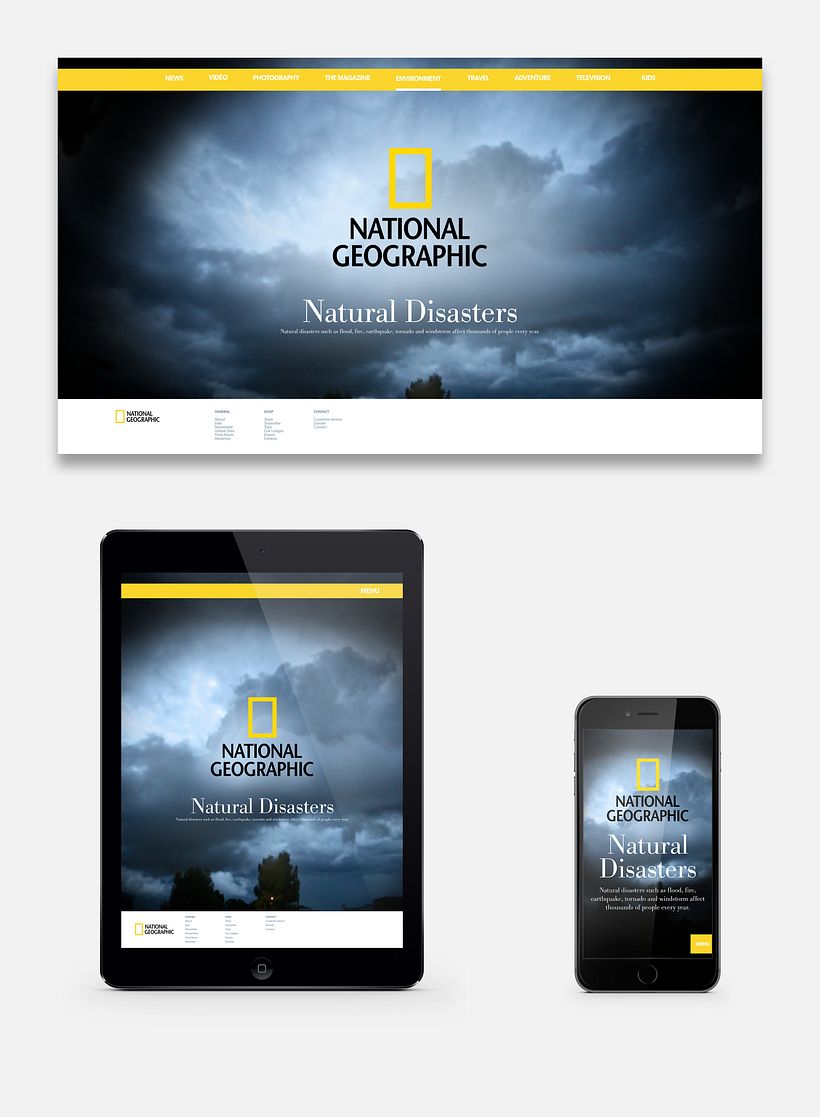 National Geographic - Natural Disaters (Concepto) -1
