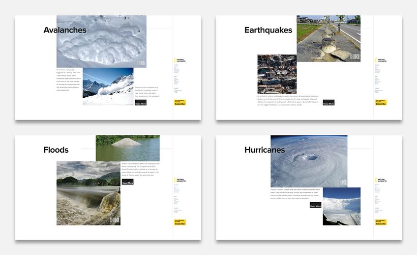 National Geographic - Natural Disaters (Concepto) 0