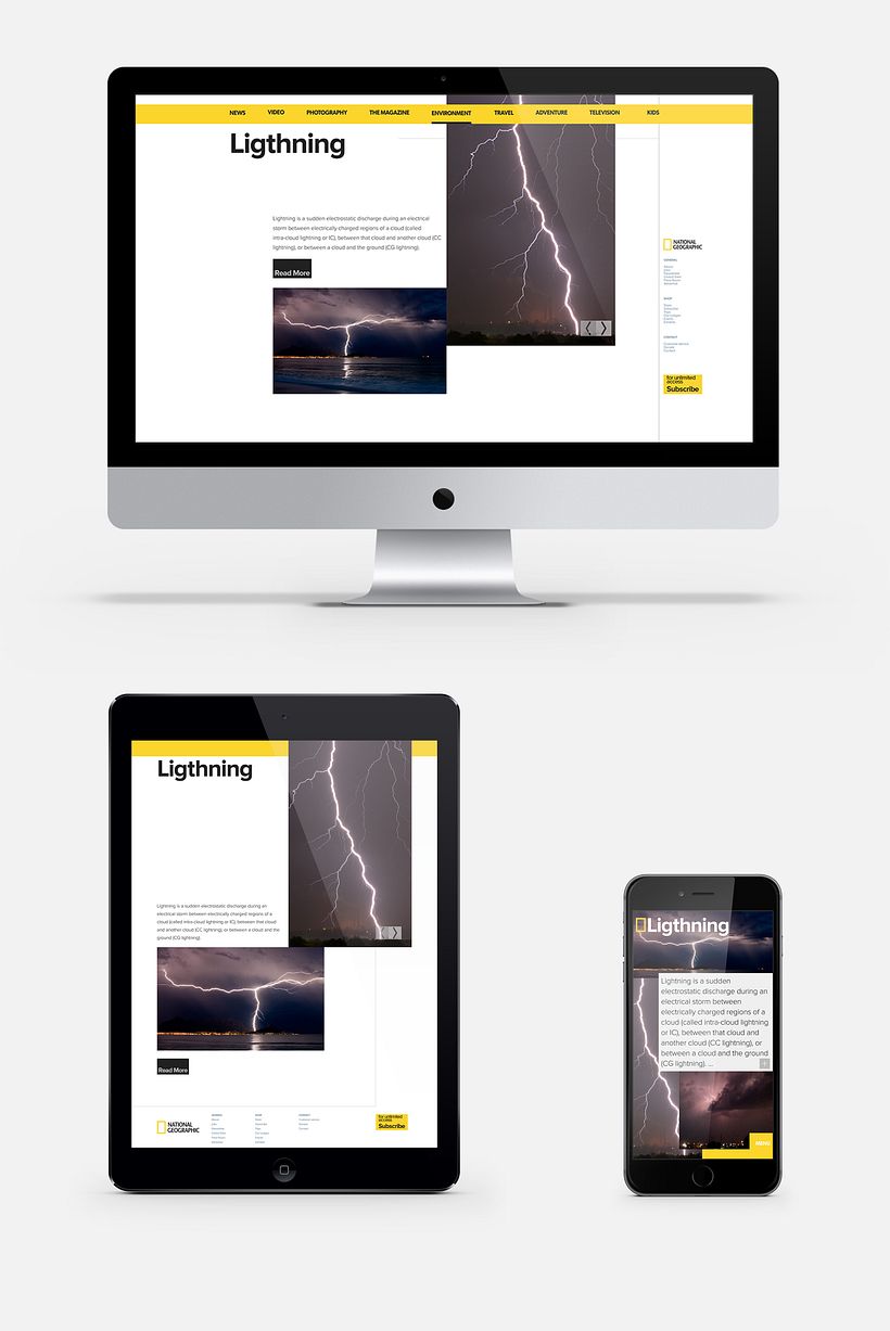 National Geographic - Natural Disaters (Concepto) 1