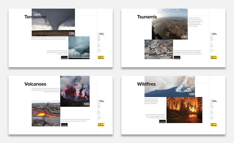National Geographic - Natural Disaters (Concepto) 2