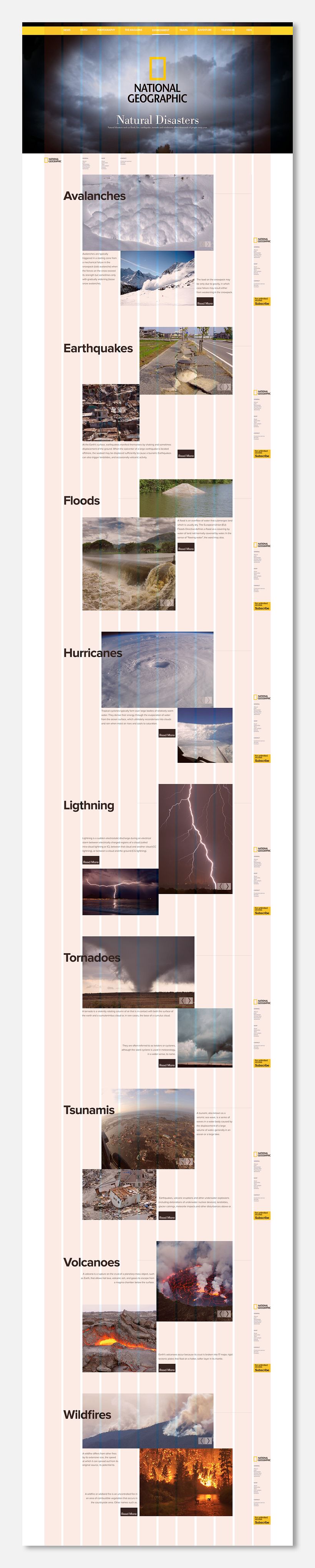 National Geographic - Natural Disaters (Concepto) 4