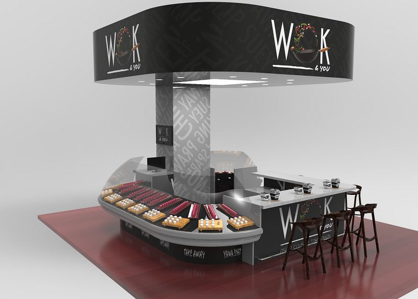 Logotipo Wok & You 3