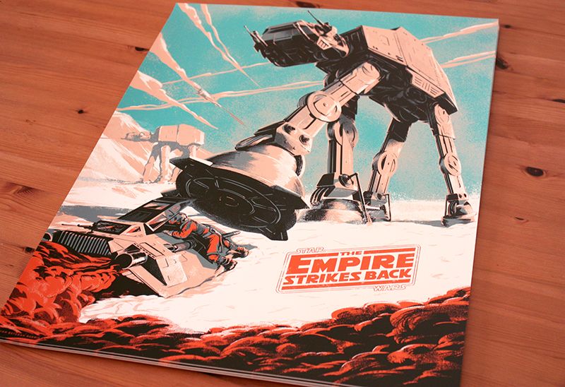 The Empire Strikes Back - Star Wars Poster 2
