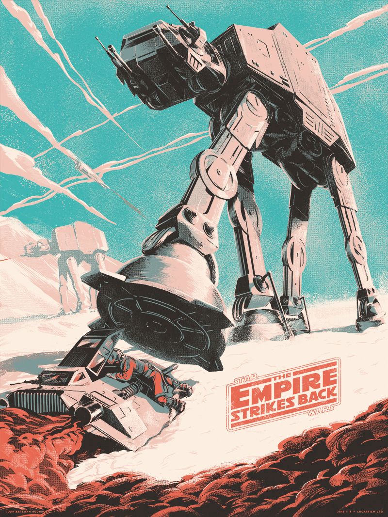The Empire Strikes Back - Star Wars Poster 1