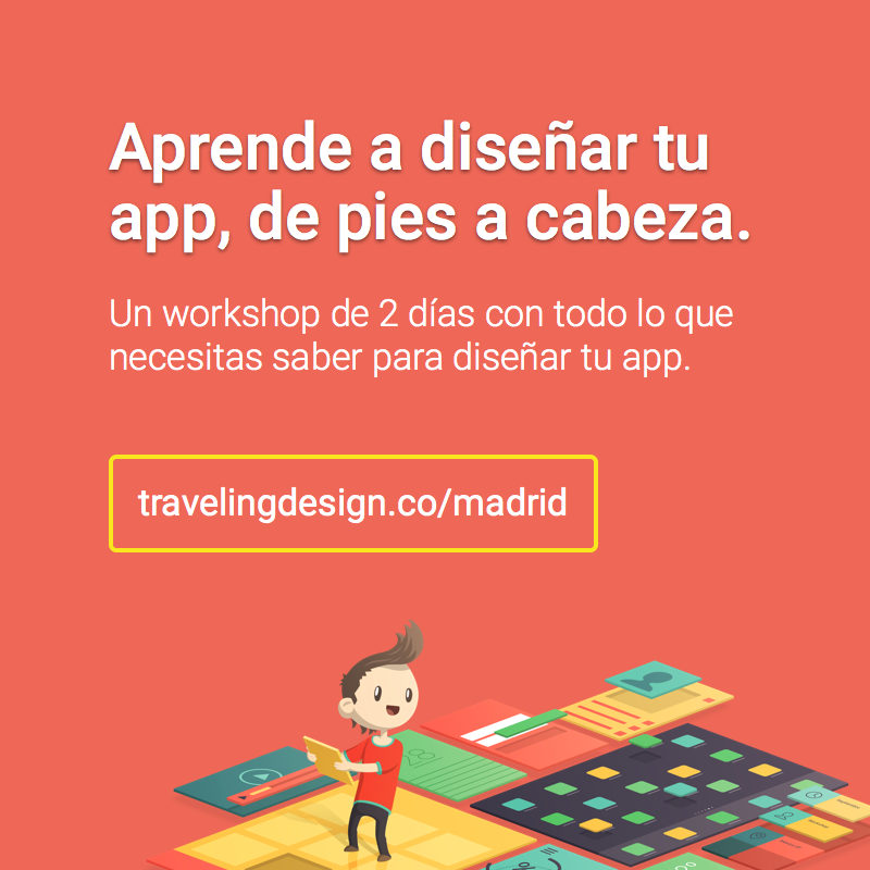 Workshop de diseño de apps en Madrid 1