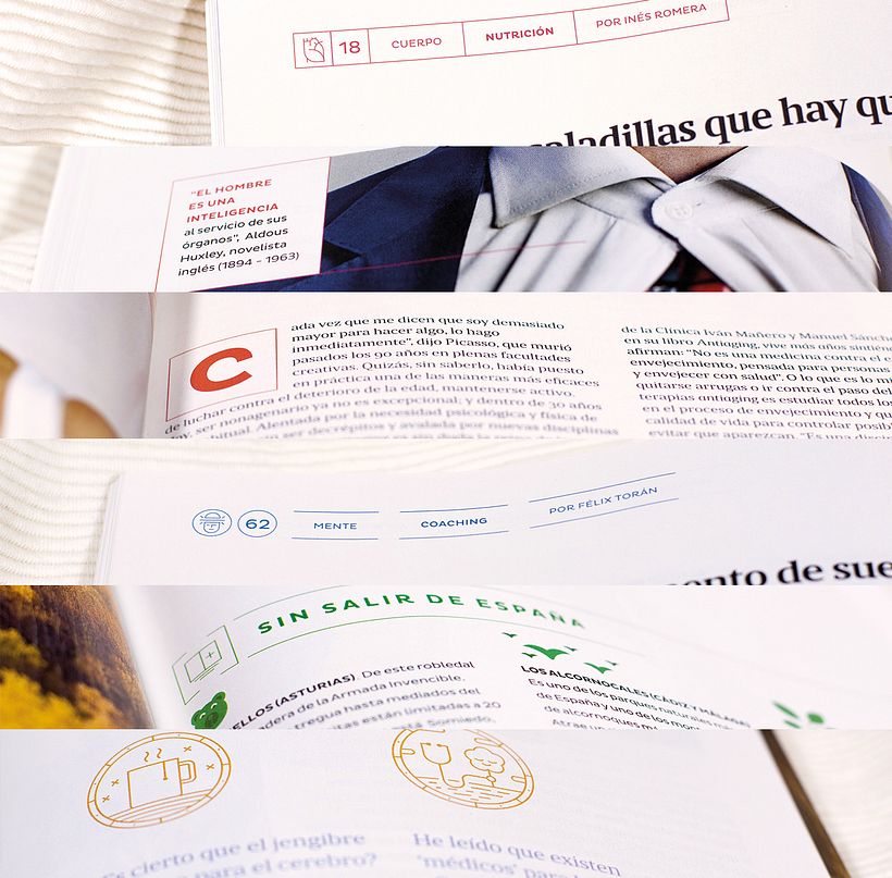 BuenaVida magazine Look & Feel  - Editorial Design