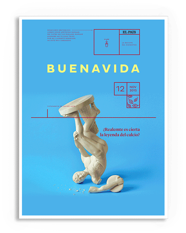 BuenaVida magazine Look & Feel  - Editorial Design
