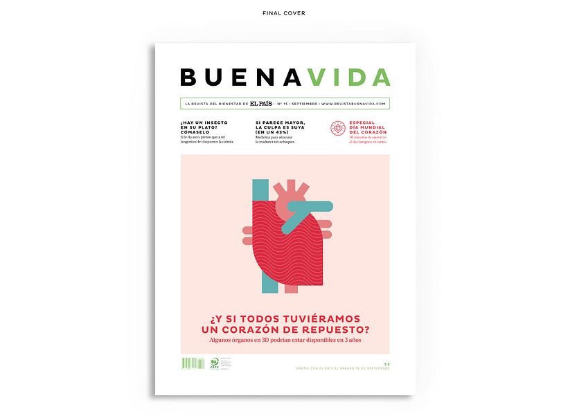BuenaVida magazine Look & Feel  - Editorial Design