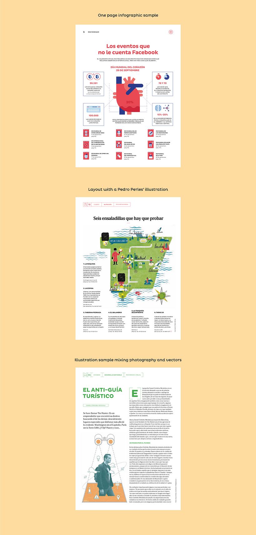 BuenaVida magazine Look & Feel  - Editorial Design