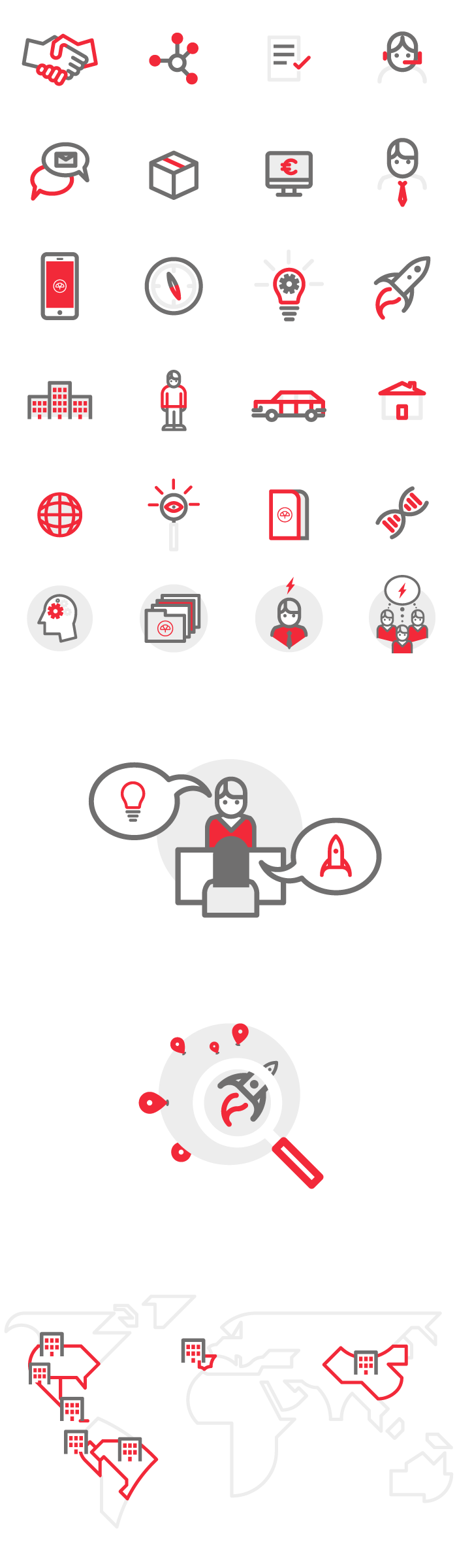 Mapfre. Iconos e ilustraciones 2