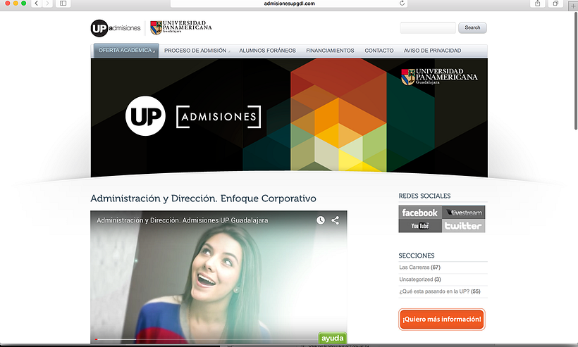 ADMISIONES UP 0