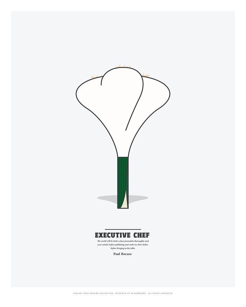 Executive cheff - Illustration traditionnelle