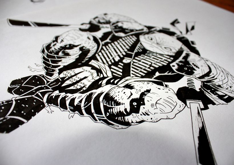 TMNT Comission for Paramount  3