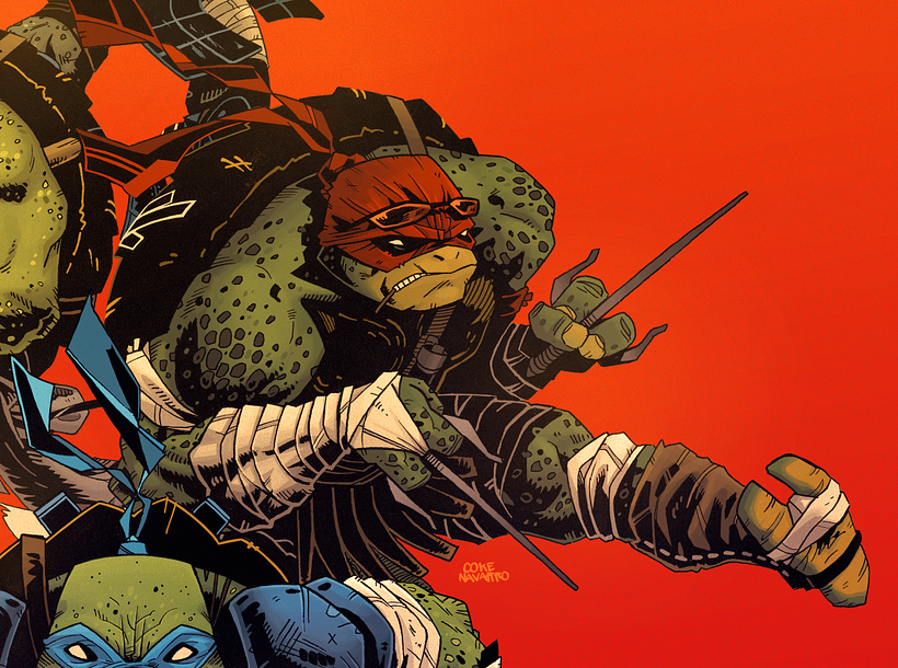 TMNT Comission for Paramount  12