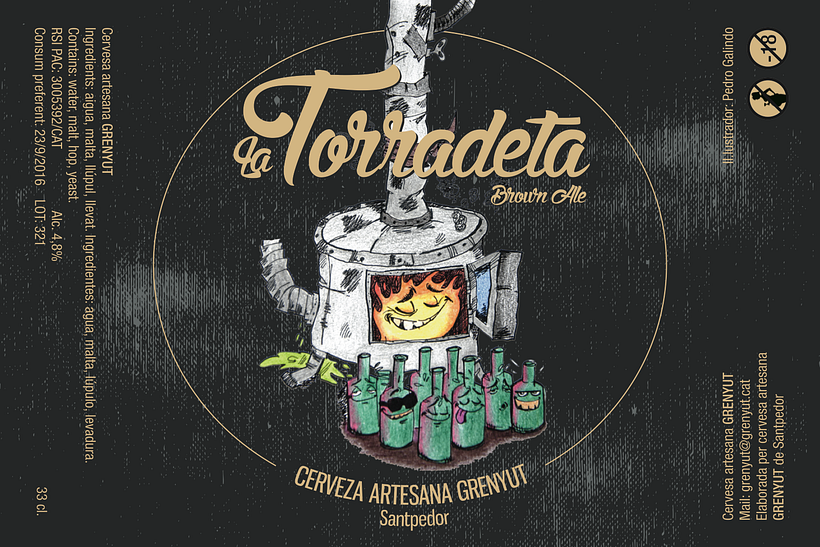 Cerveza artesana Grenyut 0