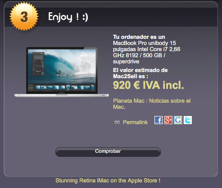 vendo Macbook pro i7 1
