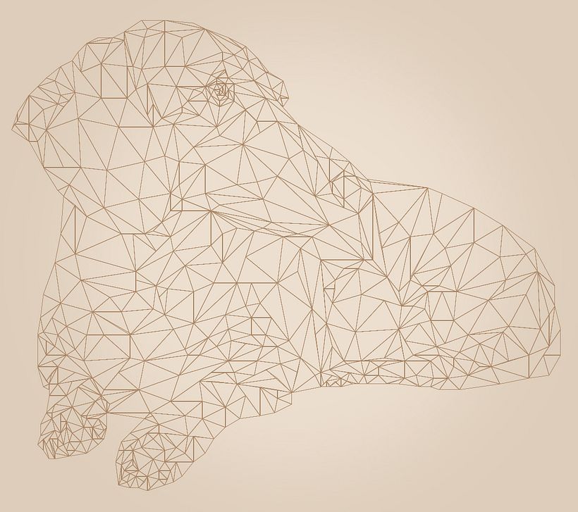 Low Poly Dachshund 0