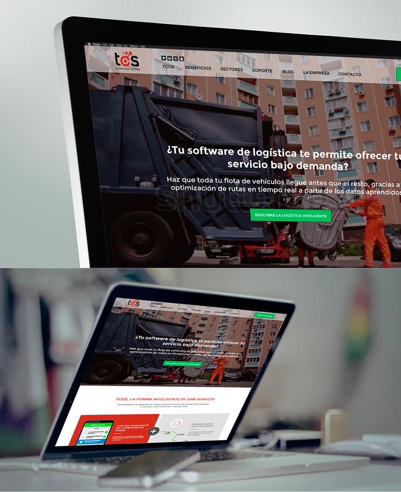 Web Design · TCOS Task Control & Optimization System 2