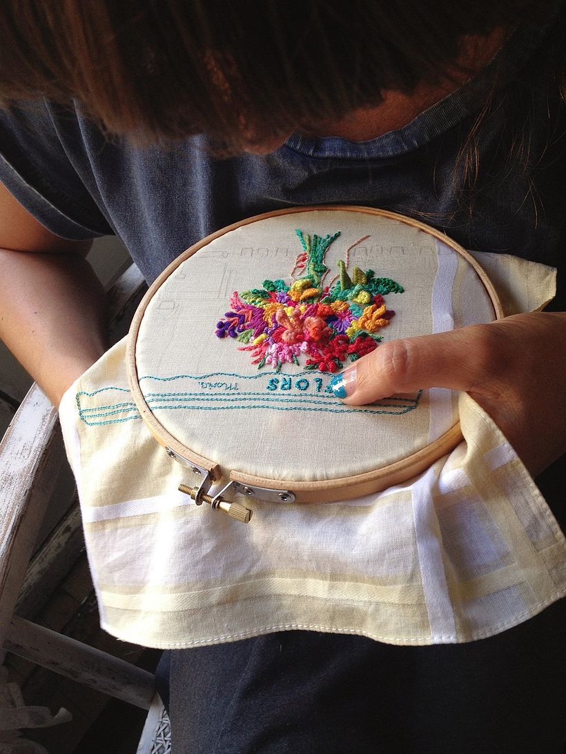 Mi ramillete de flores de las Ramblas. LeCool Barcelona 7