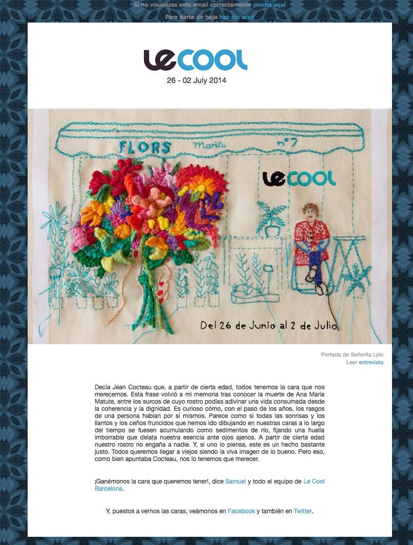 Mi ramillete de flores de las Ramblas. LeCool Barcelona 11