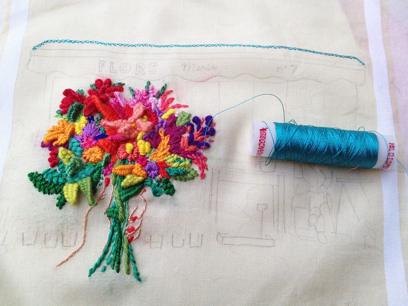 Mi ramillete de flores de las Ramblas. LeCool Barcelona 10