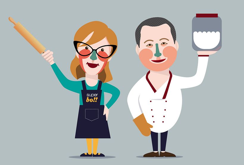 Characterization for Superbó cooking school 1