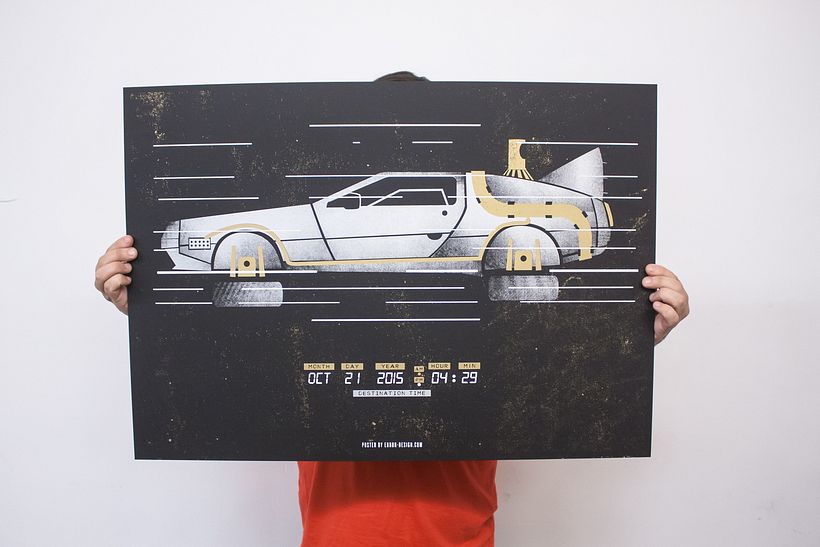 BACK TO THE FUTURE II - Traditional illustration