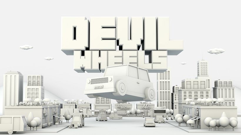 Devil Wheels - Gráfica para Curso Diseño y programación de videojuegos  1