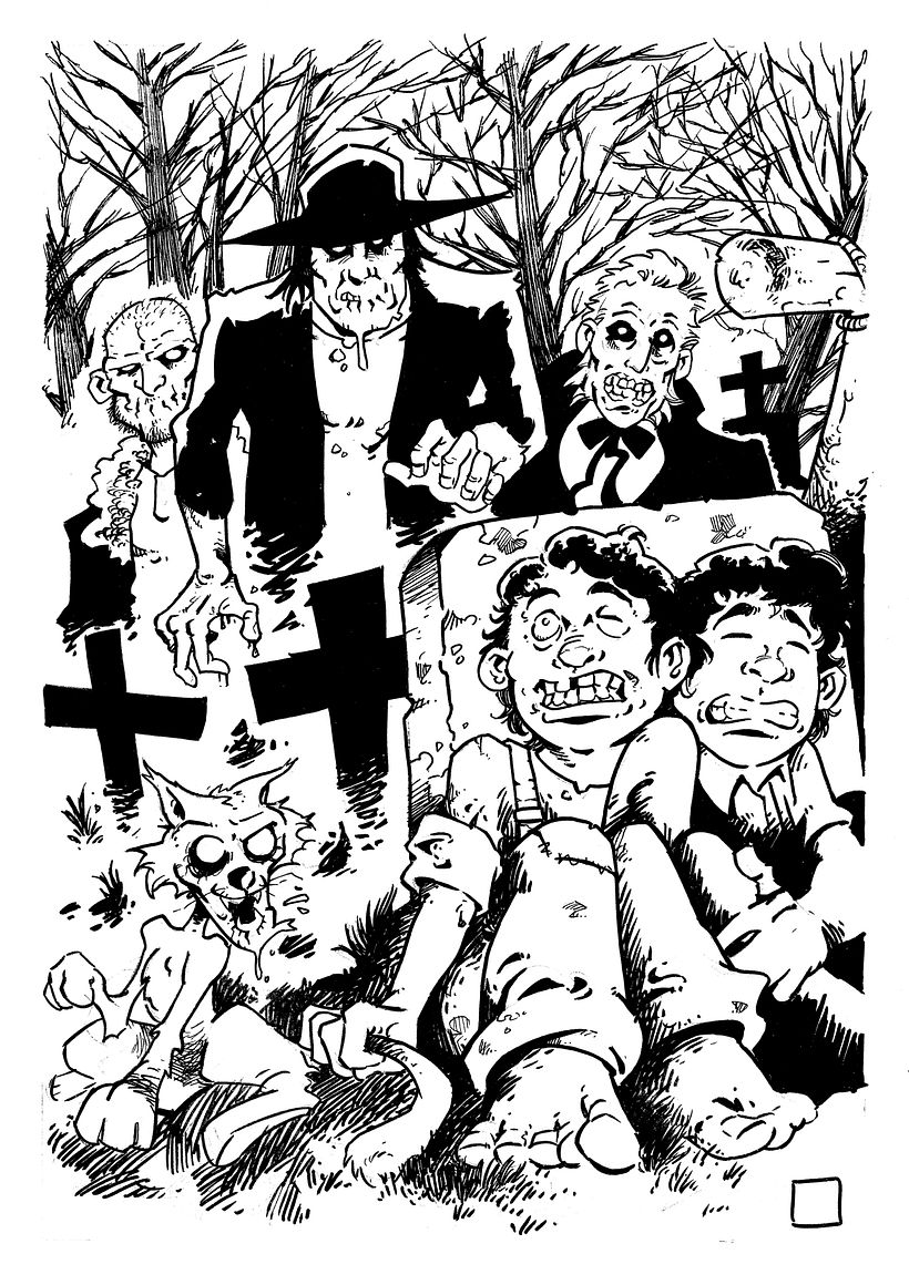 Tom Sawyer with zombies -1