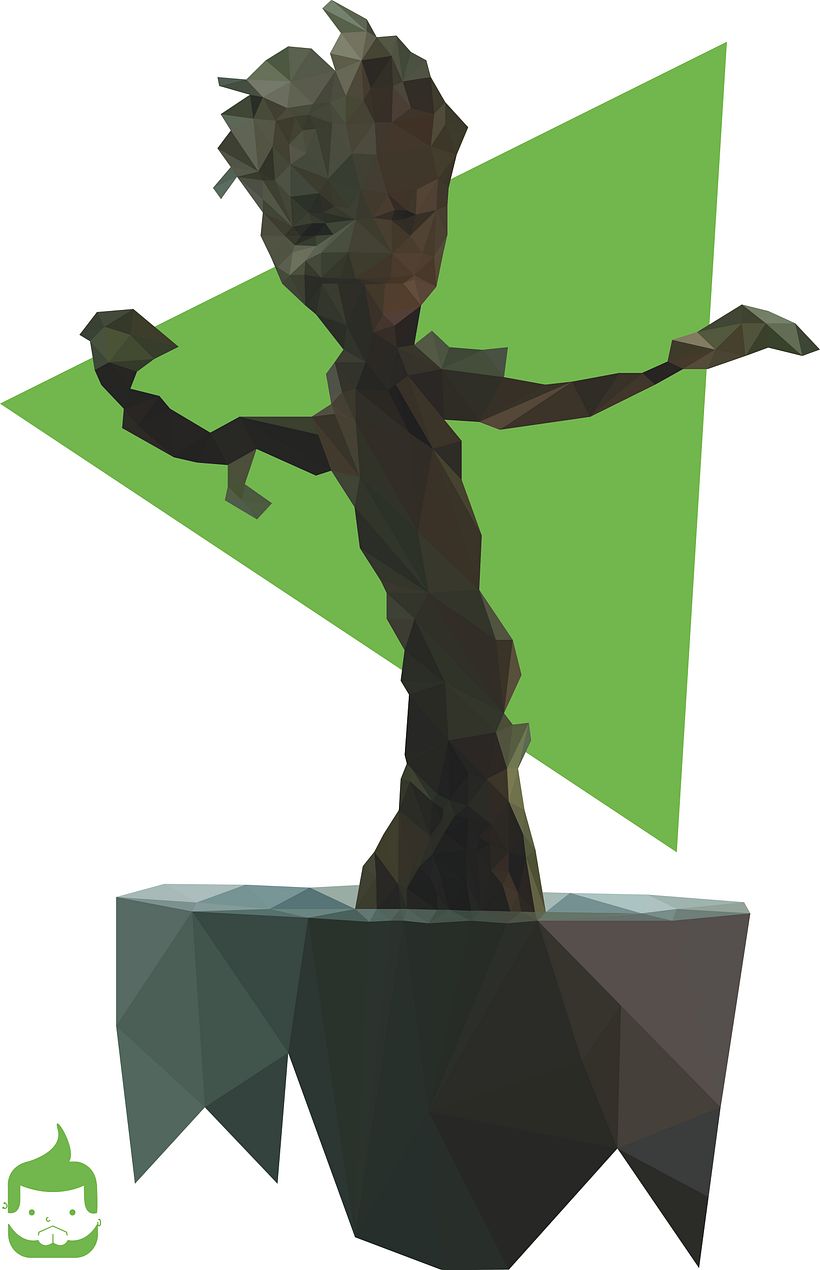Pósters low poly 4