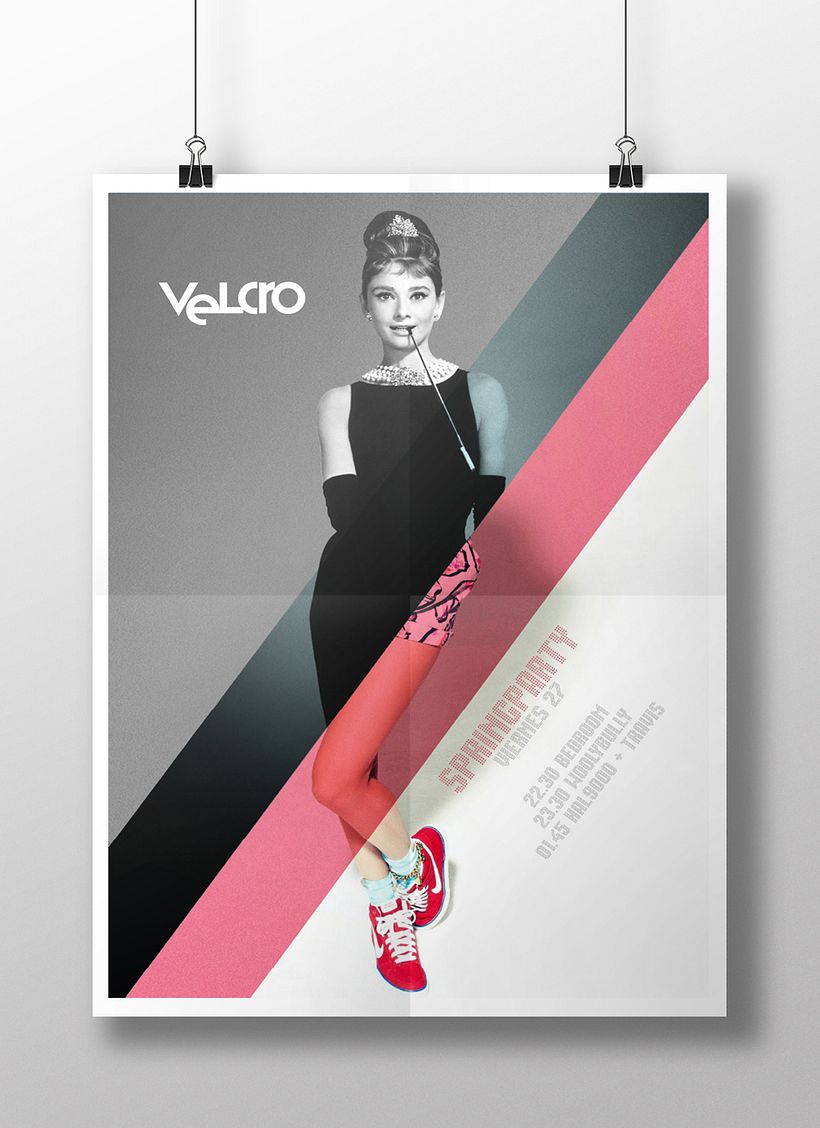 Velcro Poster Spring Party 0