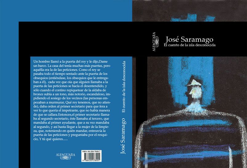 Diseño editorial. Cubierta. La isla desconocida 0