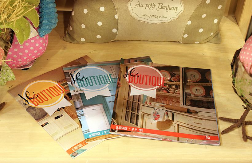 Diseño revista. LE BOUTIQUE 0